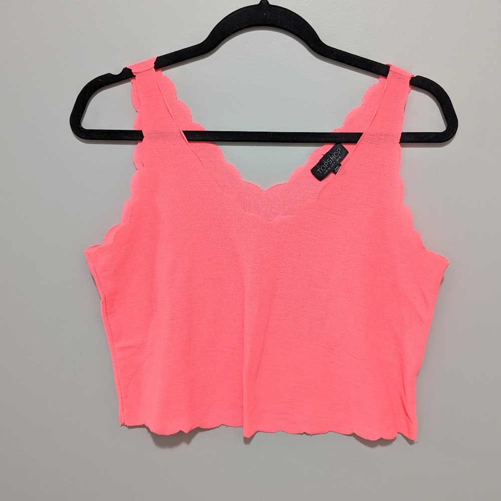 Neon crop top